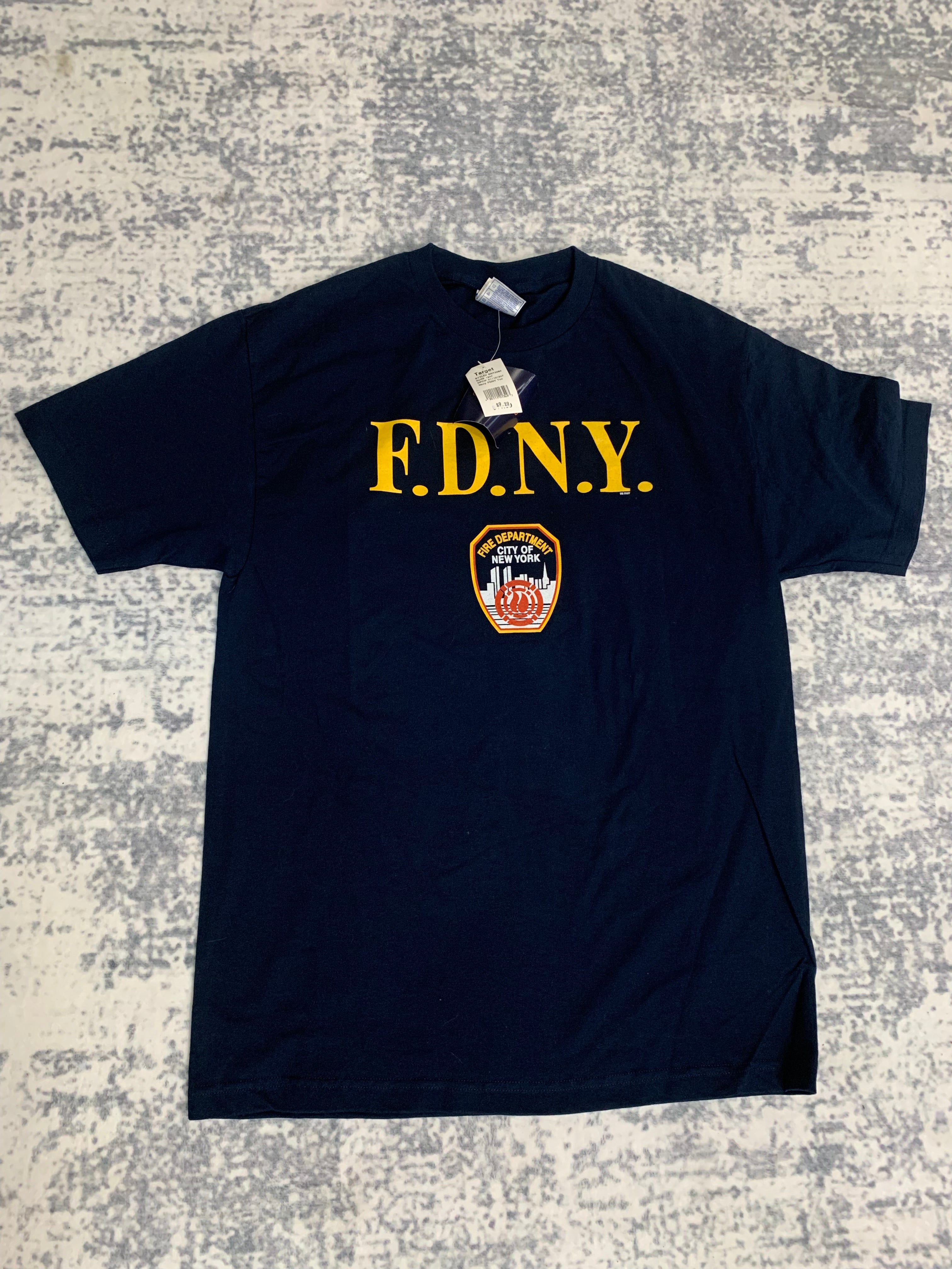 Blue fire department of New York size L