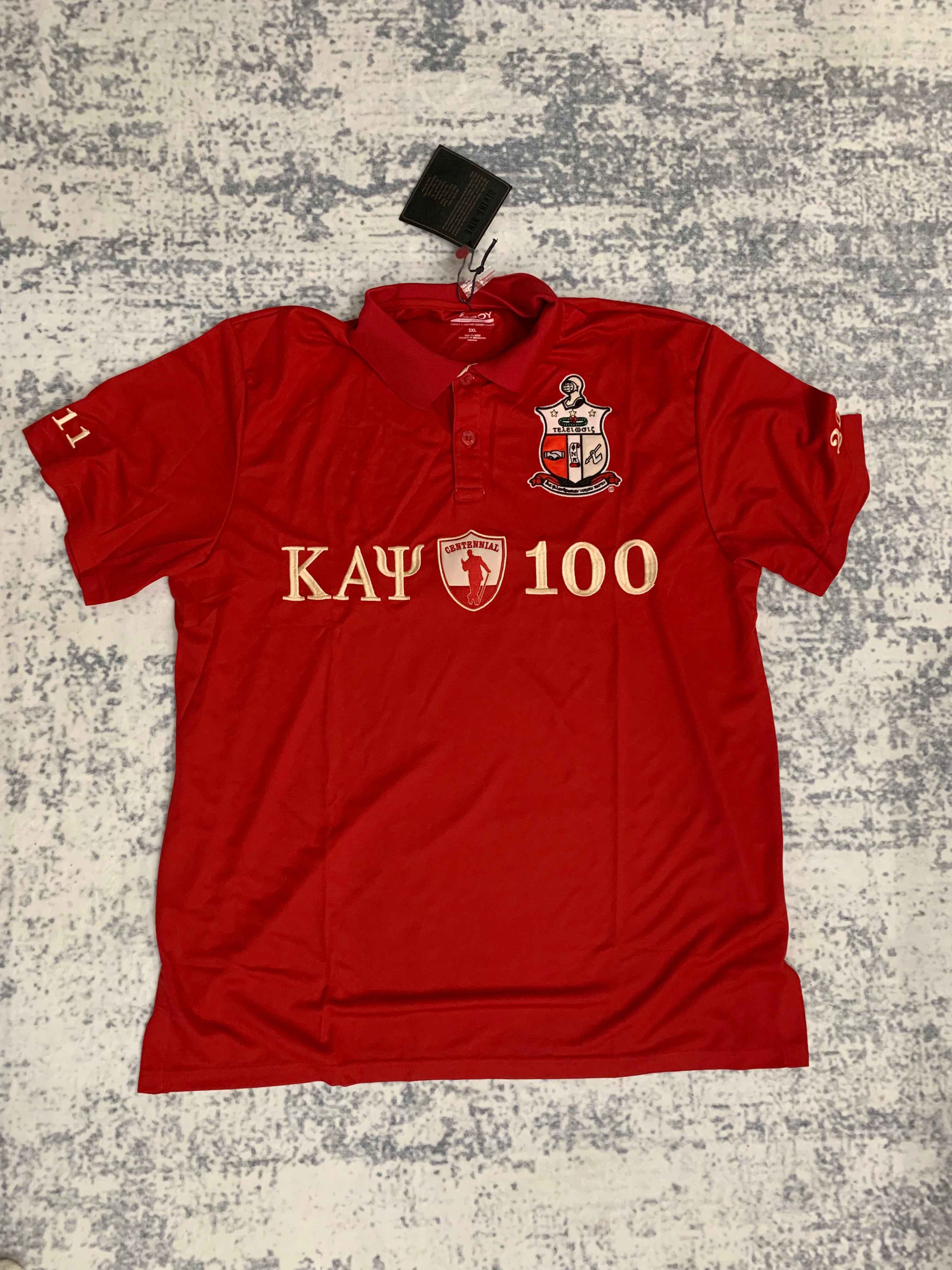 Red Kay Frat Polo / Size XXXL