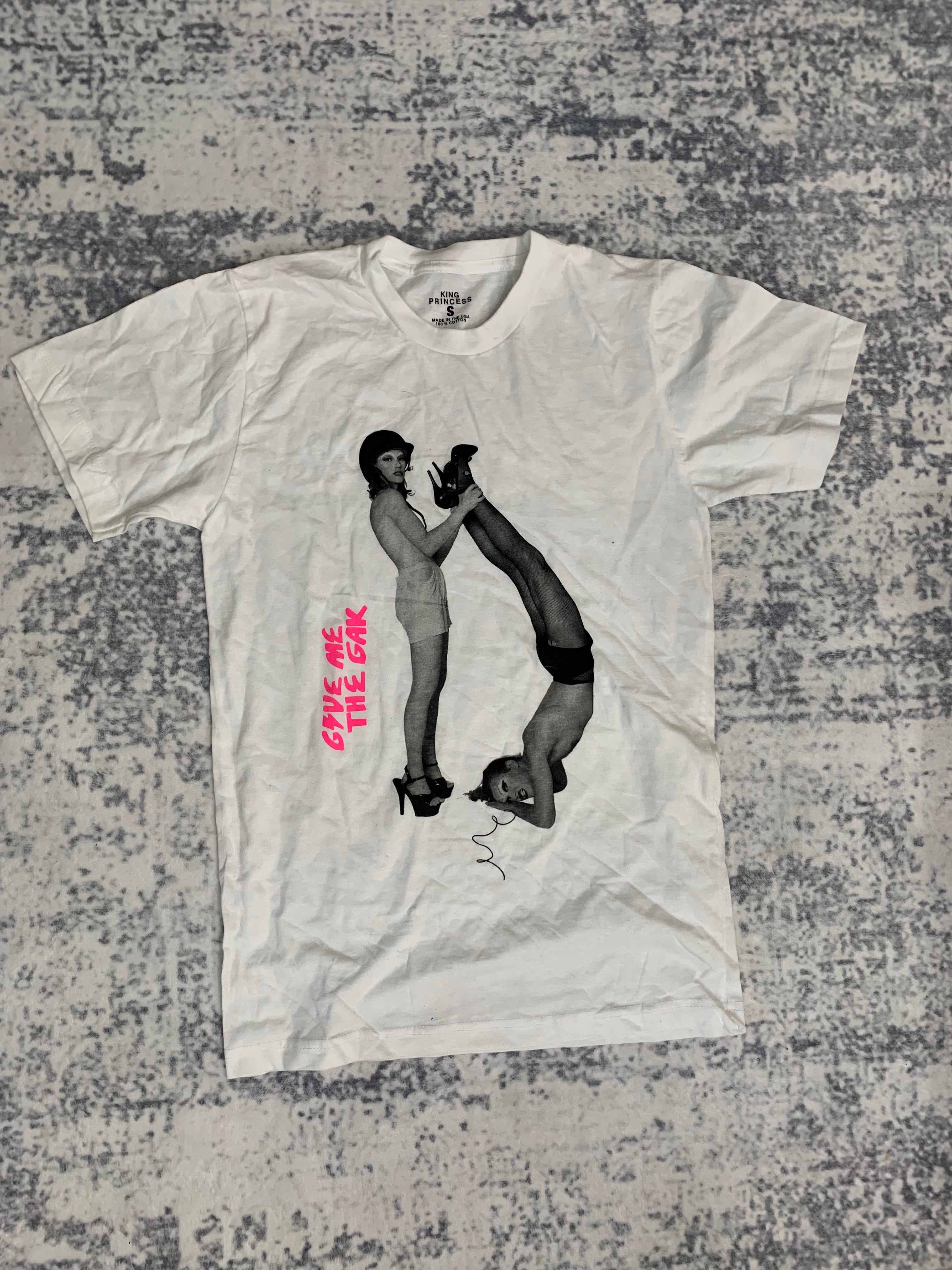 White Give Me The Gak Tee / Size S