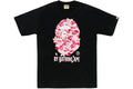 BAPE ABC Sakura Camo Tee SS26 Black