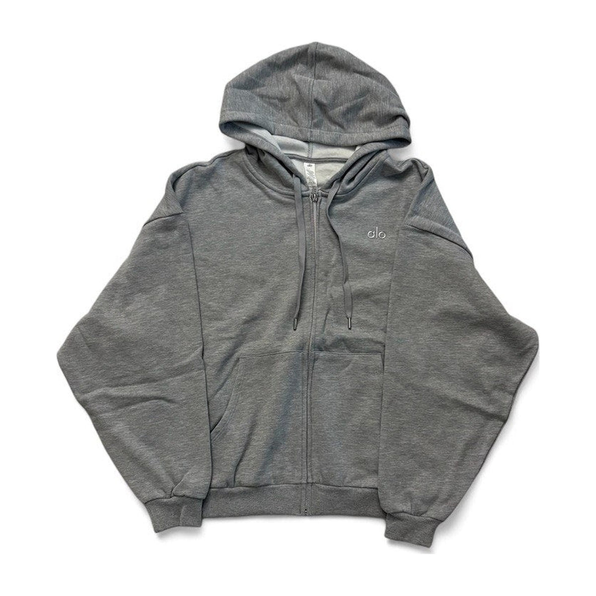 Alo Yoga Accolade Full Zip Grey